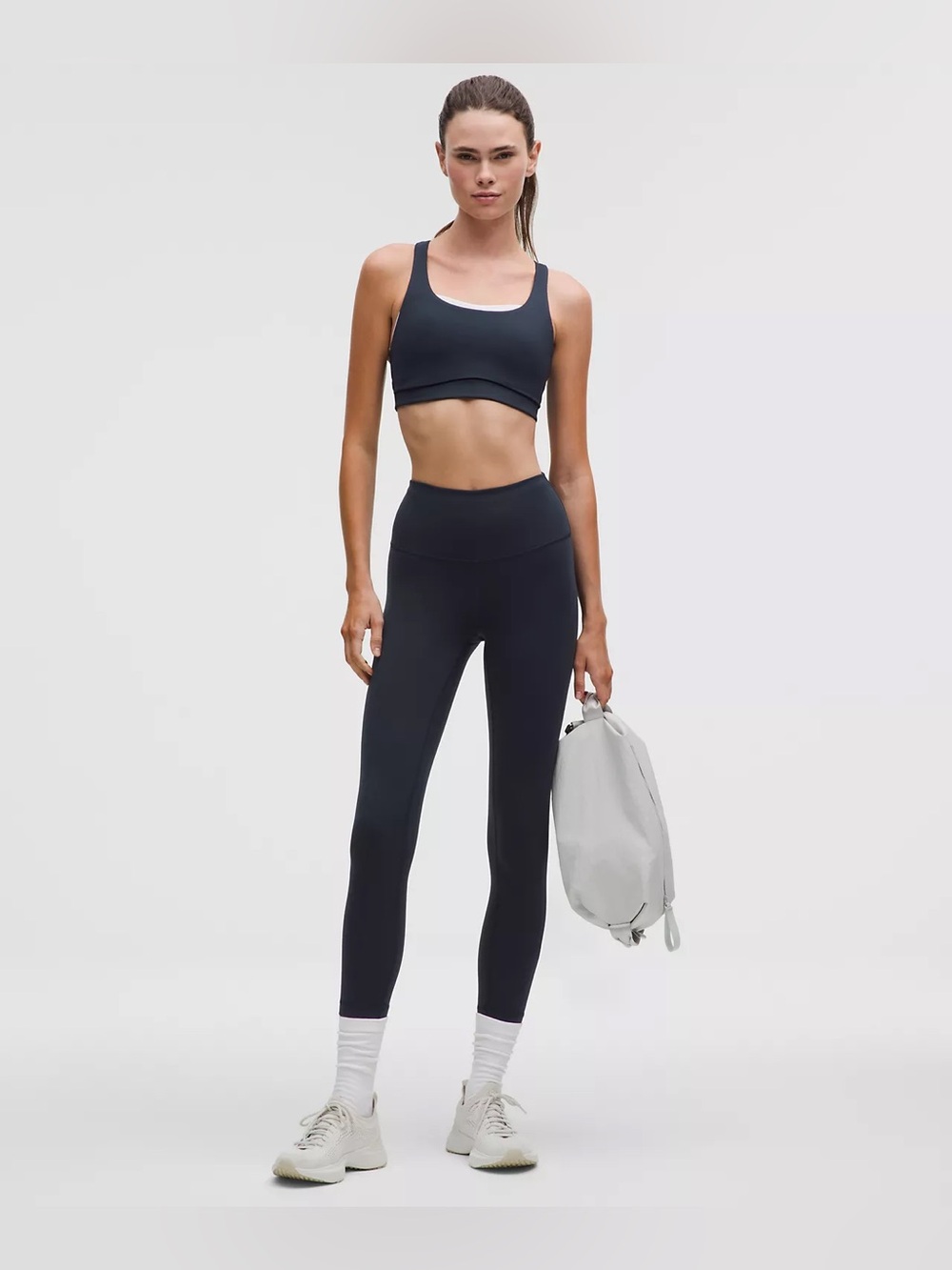 Lululemon Base Pace Crop 21” Black Size 6 Nulux Leggings